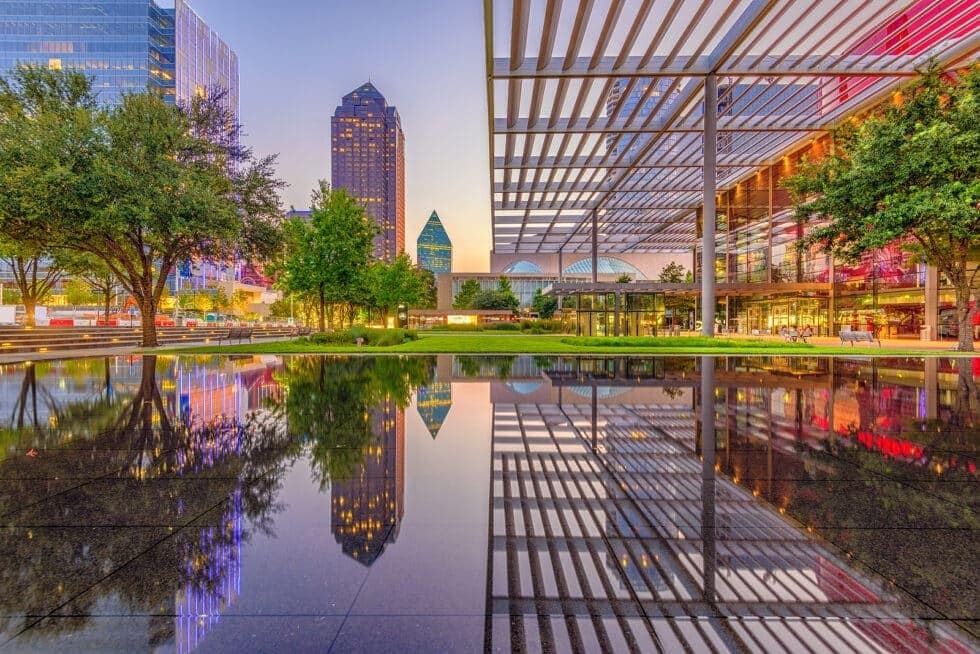 Urban Park Dallas with travel context for Vacation Travel Innovation reviews.